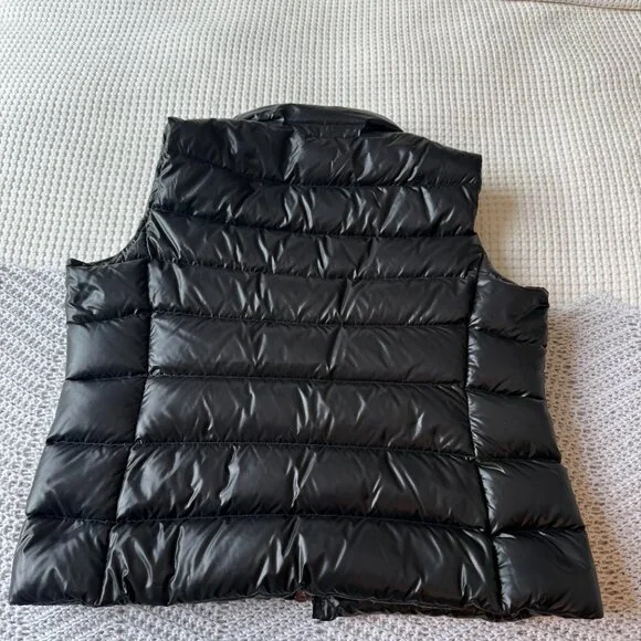 Moncler Women's Ghany Black Down Vest (Size 3XL Near Pefect Condition) - Picture 4 of 16